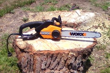 Worx electric chainsaw